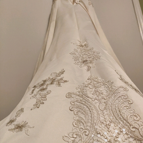 David's Bridal Wedding Dress - Picture 6 of 8